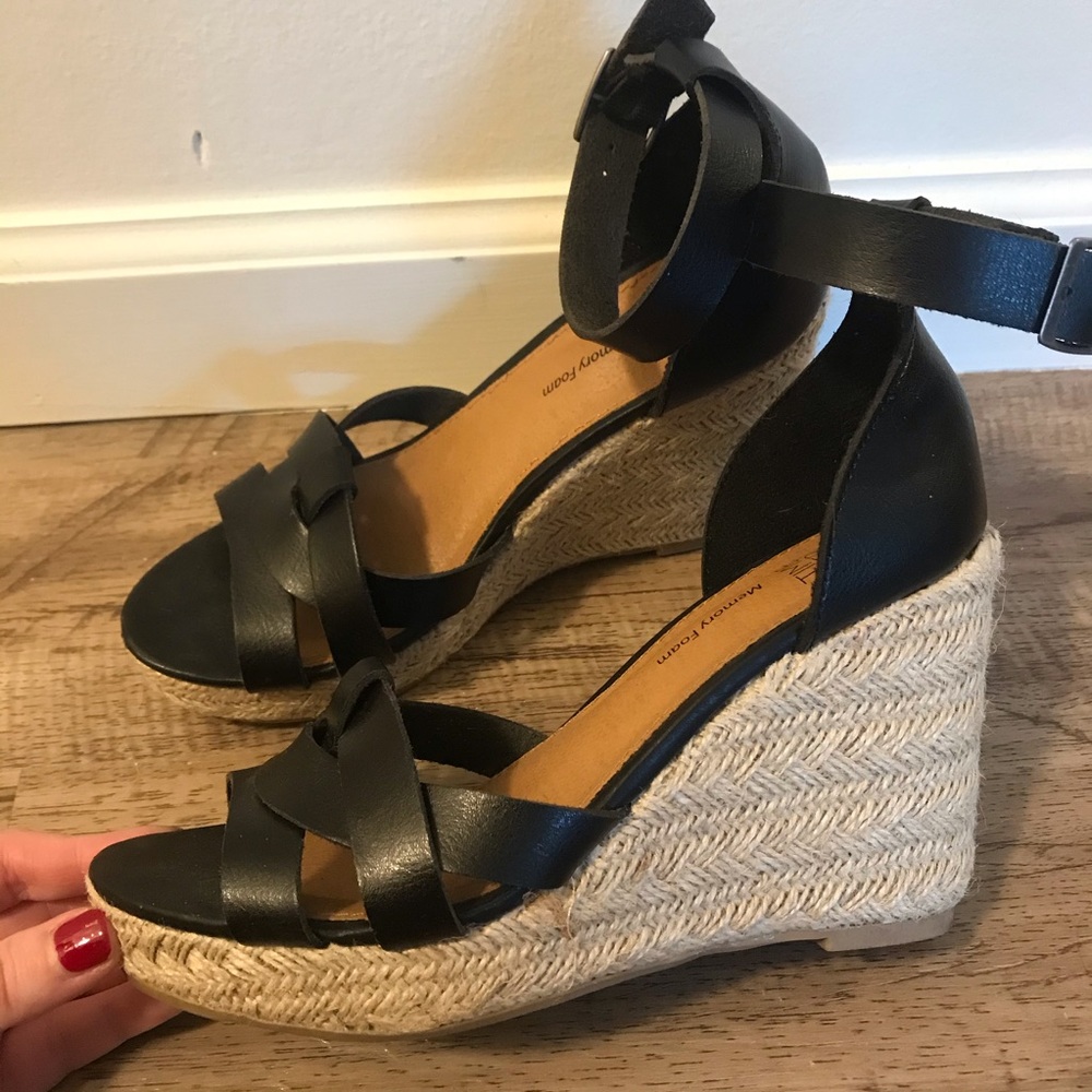 Leather Wedges